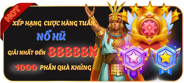 Hình ảnh trò chơi nổ hũ với biểu tượng tiền thưởng và vòng quay miễn phí